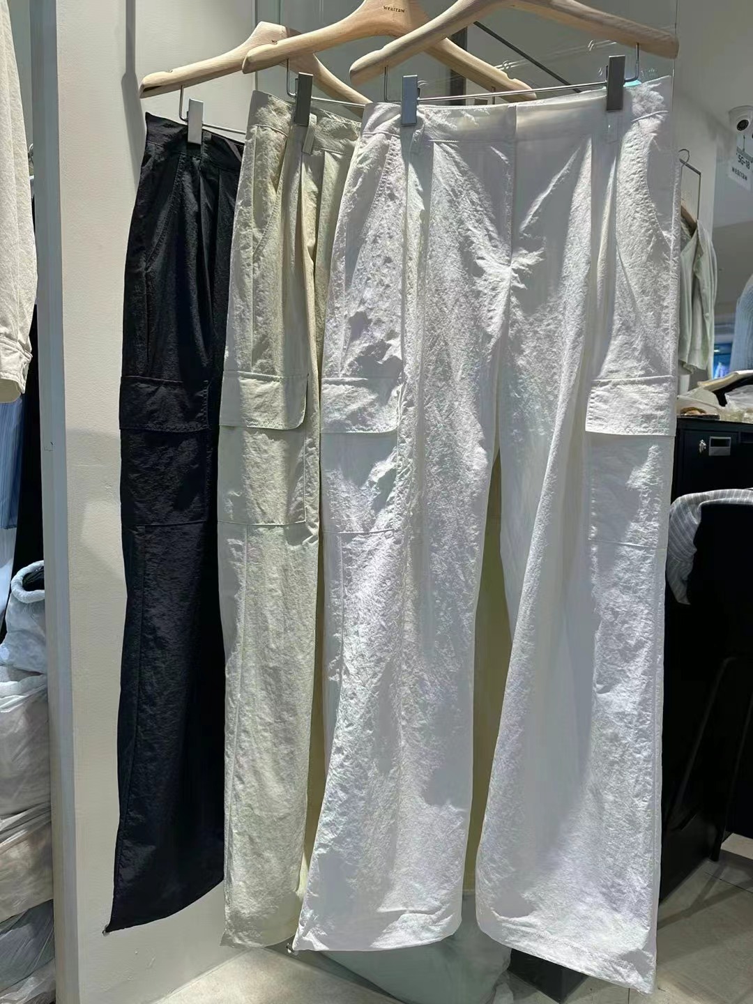 WEARRAW韓國直郵㊣東大門實拍女裝新品熱賣休閑時尚人氣休閑褲WEARRAW休閑褲圖色2左二色