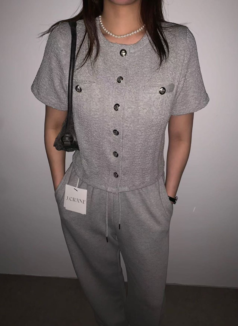 J CRANE-A韓國直郵㊣東大門實拍女裝新款休閑推薦針織衫開衫J CRANE針織衫