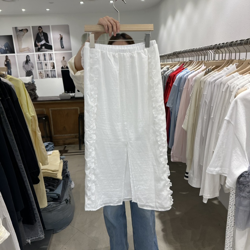 ACKER直郵韓國代購㊣女裝新品25春夏推薦休閑熱賣人氣時尚長裙ACKER長裙