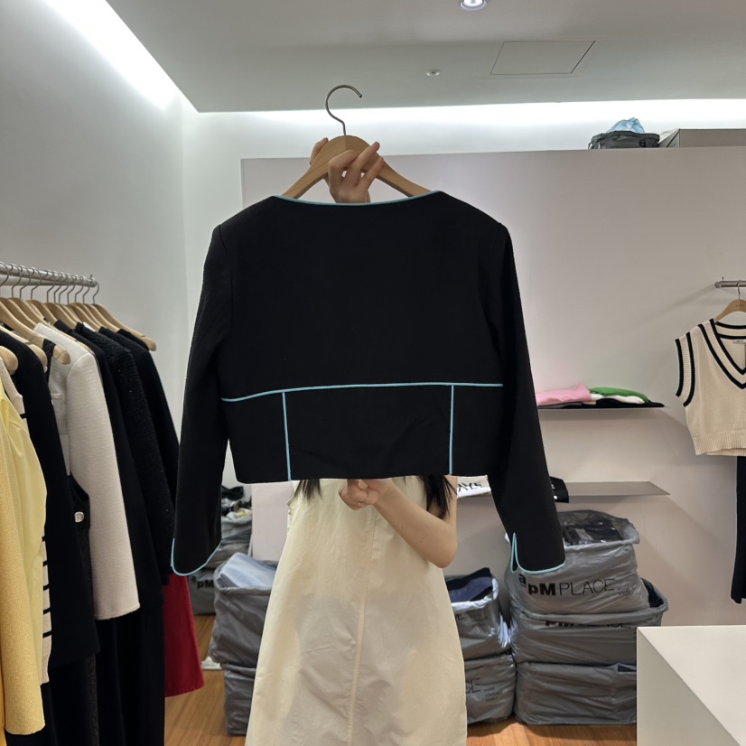 NAVE韓國㊣直郵東大門代購女裝新品人氣25春夏熱賣休閑夾克NAVE夾克