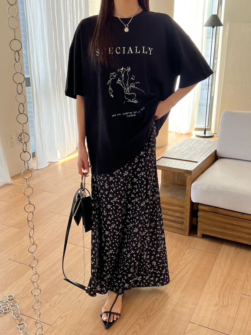 SPECIAL直郵韓國代購㊣女裝新款休閑時尚人氣25春夏推薦長裙SPECIAL長裙