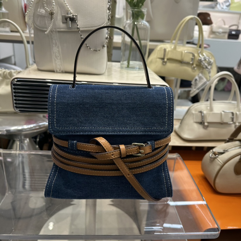 DEAR M韓國代購女士新款休閑25春夏推薦時尚真品單肩斜跨包DEAR M單肩/斜跨包圖色1