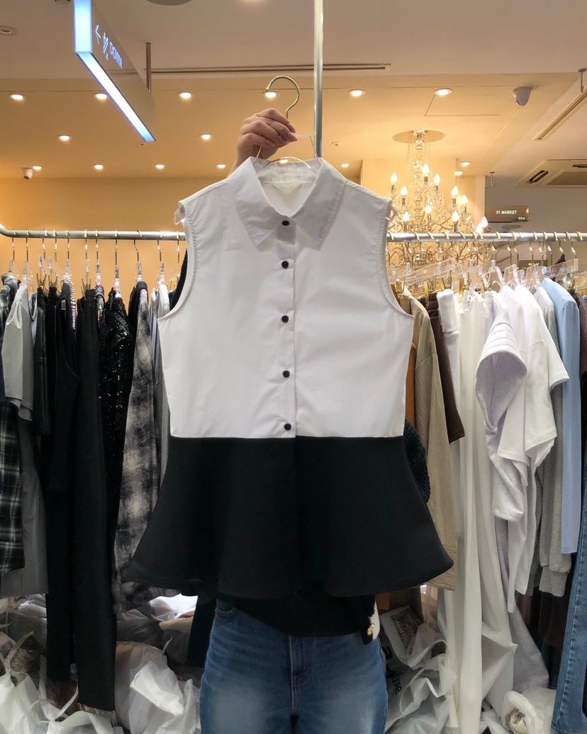 WORK SHOP東大門代購女裝新款25春夏時尚職業推薦人氣馬甲Work_shop馬甲圖色1