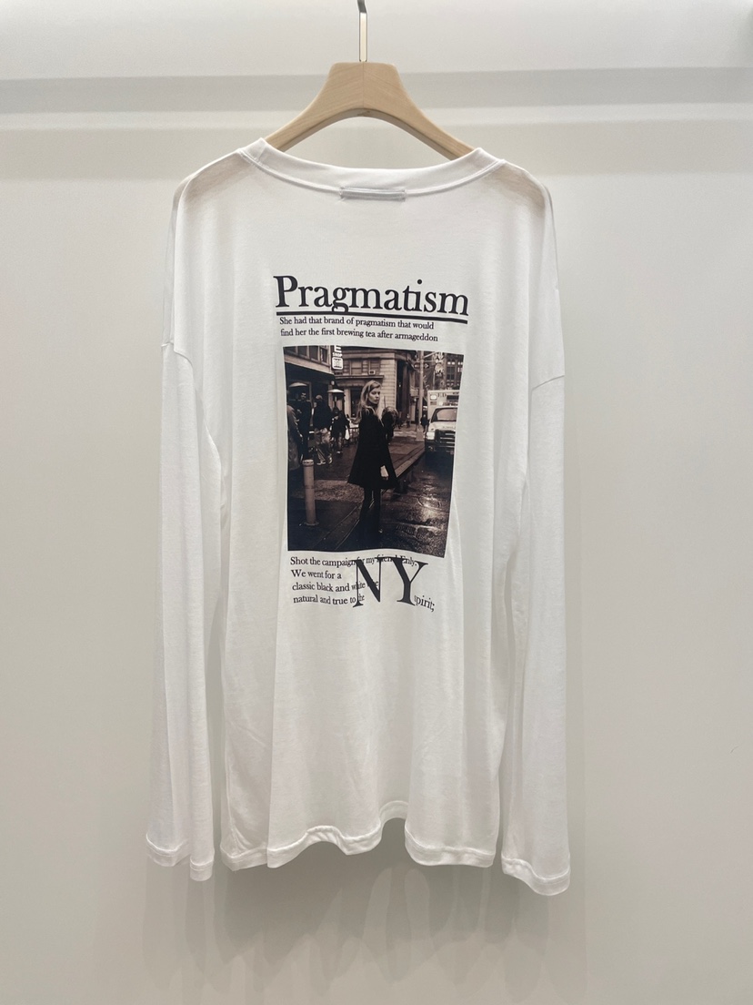 NYLON東大門代購女士新品人氣時尚職業休閑25春夏熱賣長袖T恤NYLON長袖T恤