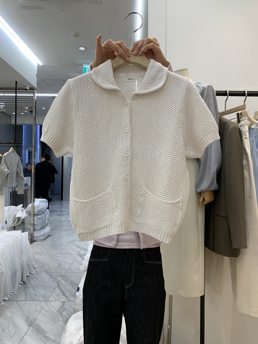 FILLMOR韓國直郵女裝新品休閑真品25春夏推薦熱賣針織衫開衫FILLMOR針織衫