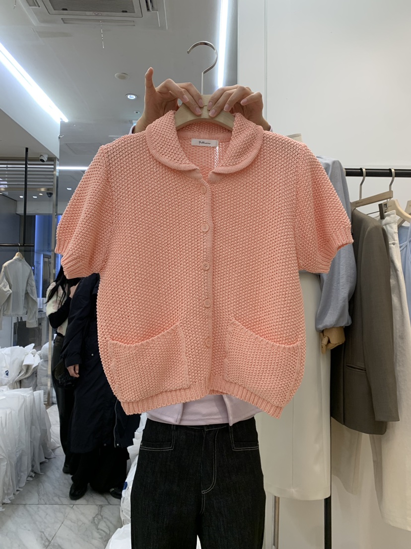 FILLMOR韓國直郵女裝新品休閑真品25春夏推薦熱賣針織衫開衫FILLMOR針織衫圖色2