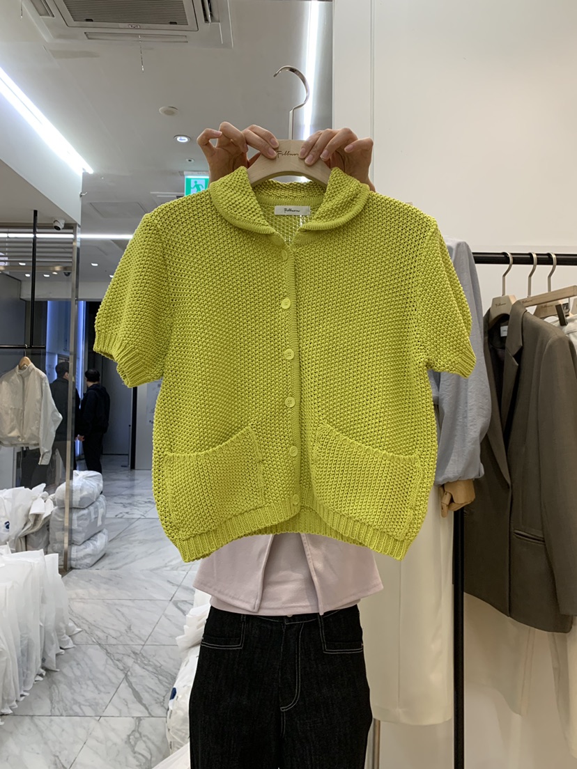 FILLMOR韓國直郵女裝新品休閑真品25春夏推薦熱賣針織衫開衫FILLMOR針織衫圖色3