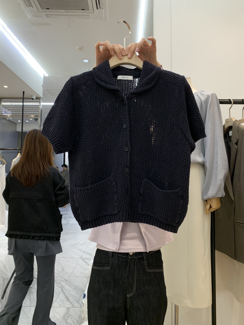 FILLMOR韓國直郵女裝新品休閑真品25春夏推薦熱賣針織衫開衫FILLMOR針織衫圖色4