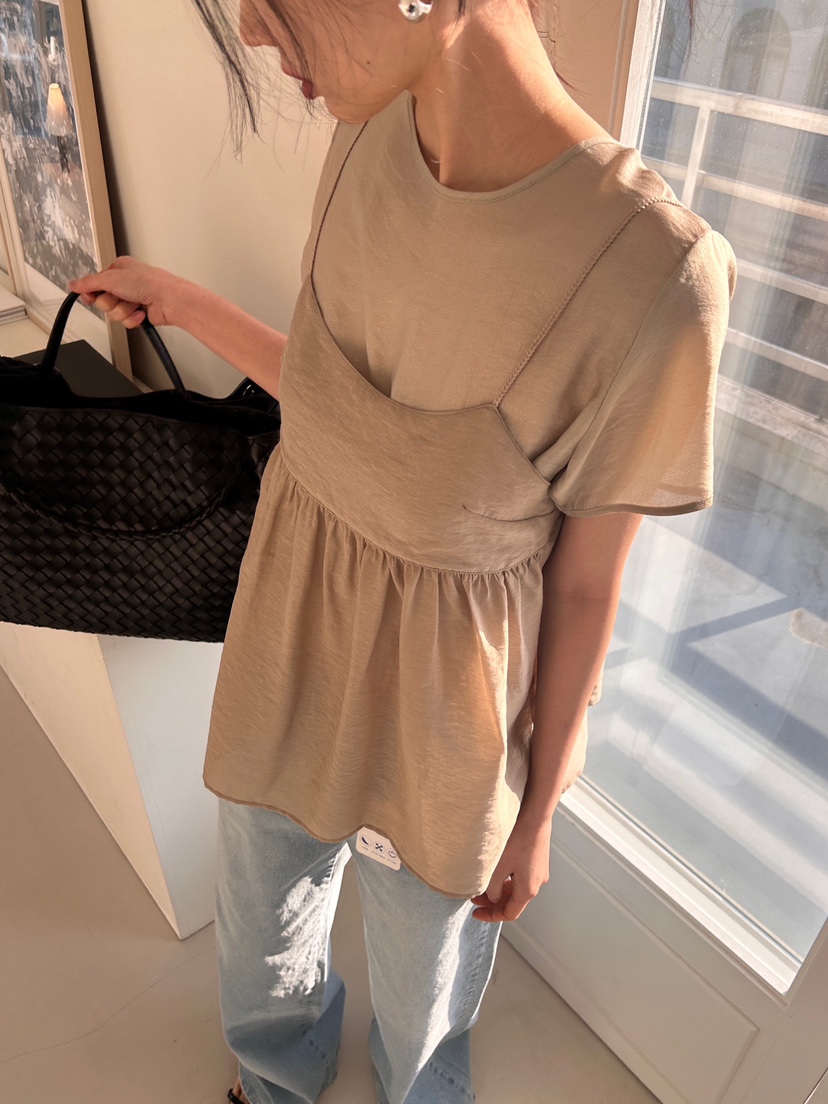 ME MO韓國直郵㊣東大門實拍女裝新品25春夏熱賣推薦吊帶背心ME MO吊帶/背心