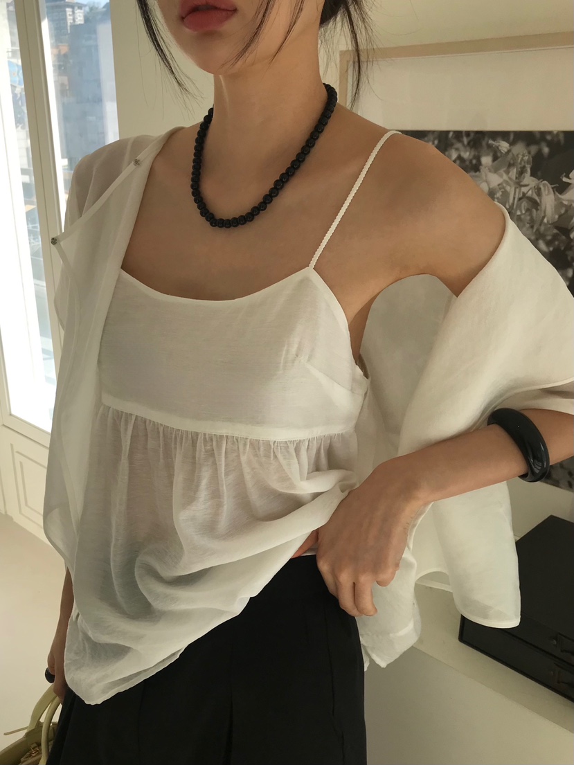 ME MO韓國直郵㊣東大門實拍女裝新品25春夏熱賣推薦吊帶背心ME MO吊帶/背心