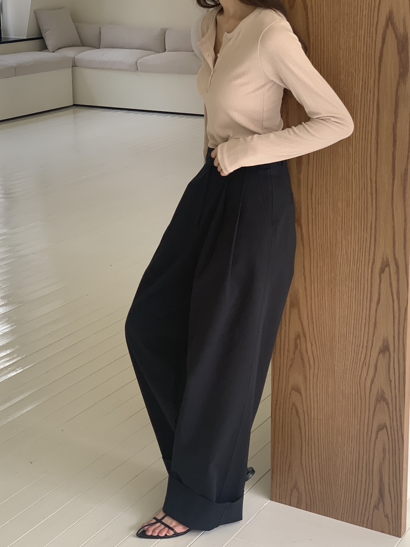 LOGARDEN韓國直郵㊣女裝新款人氣25春夏時尚推薦休閑長袖T恤LO GARDEN長袖T恤