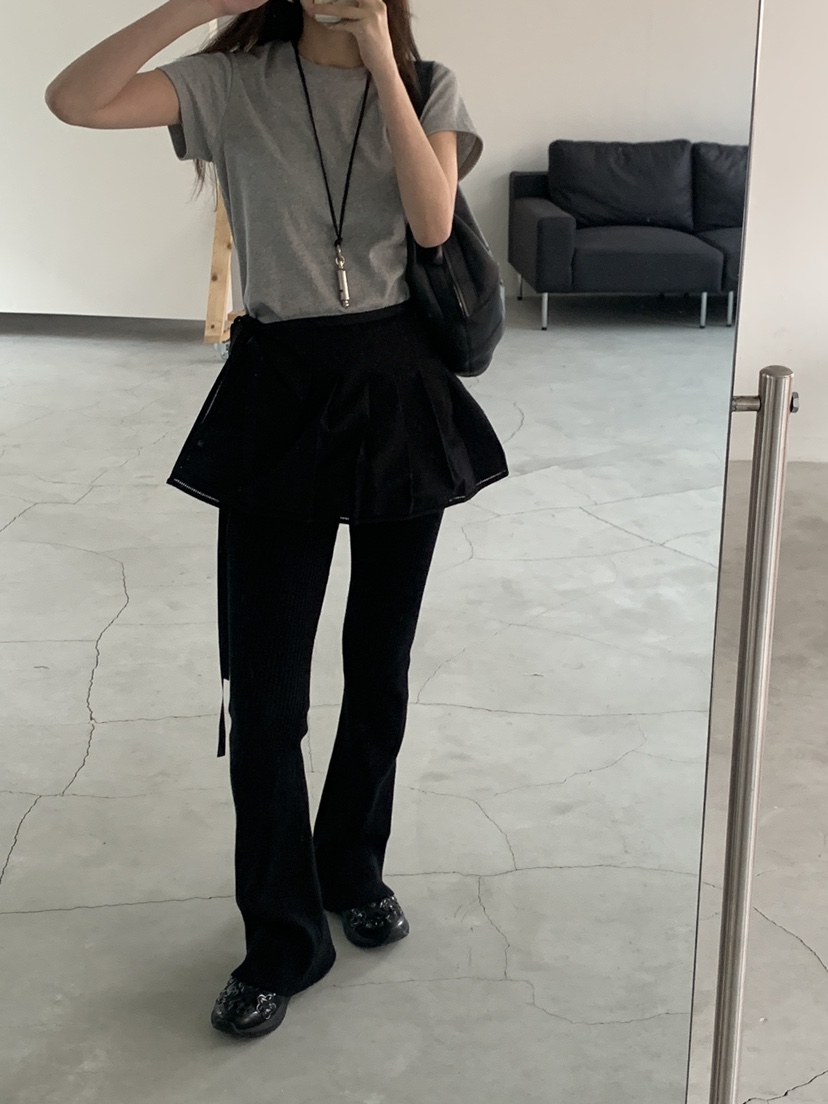 LOGARDEN直郵韓國代購㊣女裝新品時尚休閑25春夏人氣休閑褲LO GARDEN休閑褲