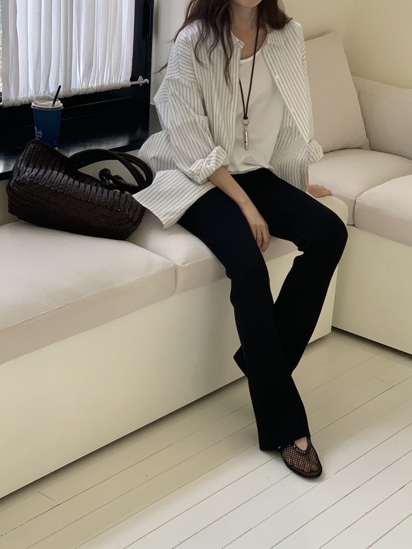 LOGARDEN直郵韓國代購㊣女裝新品時尚休閑25春夏人氣休閑褲LO GARDEN休閑褲