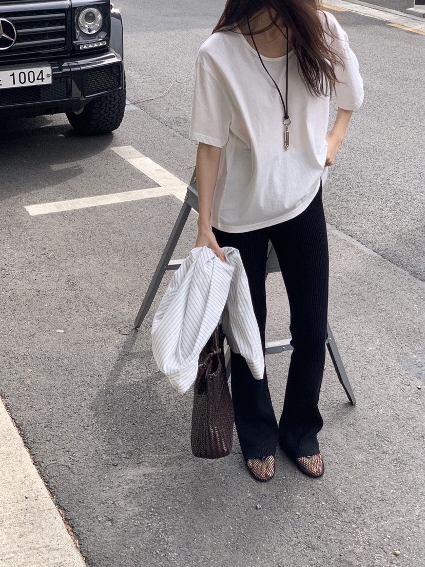 LOGARDEN直郵韓國代購㊣女裝新品時尚休閑25春夏人氣休閑褲LO GARDEN休閑褲