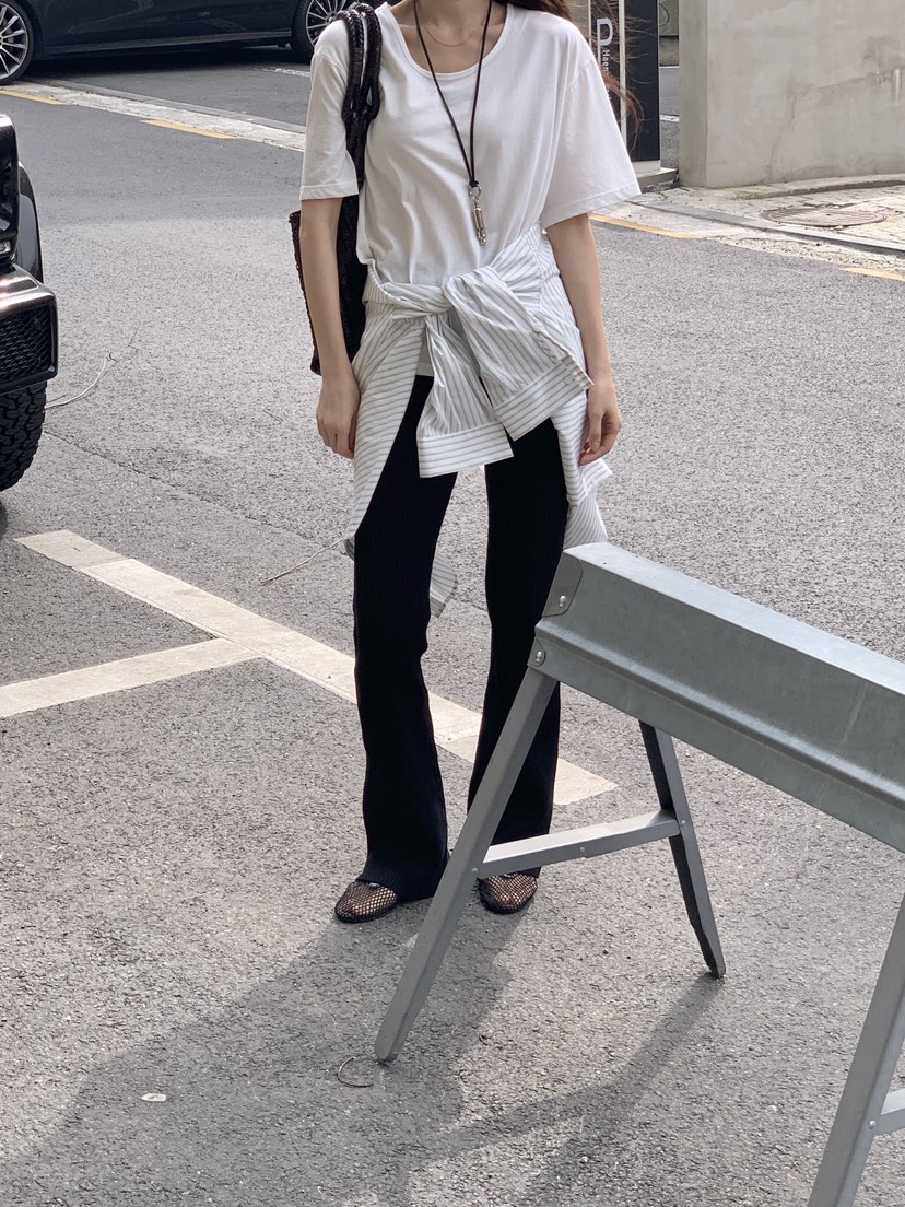 LOGARDEN直郵韓國代購㊣女裝新品時尚休閑25春夏人氣休閑褲LO GARDEN休閑褲