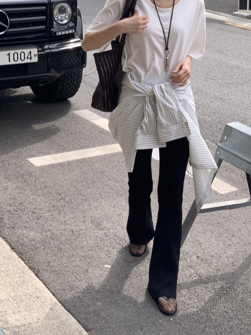 LOGARDEN直郵韓國代購㊣女裝新品時尚休閑25春夏人氣休閑褲LO GARDEN休閑褲