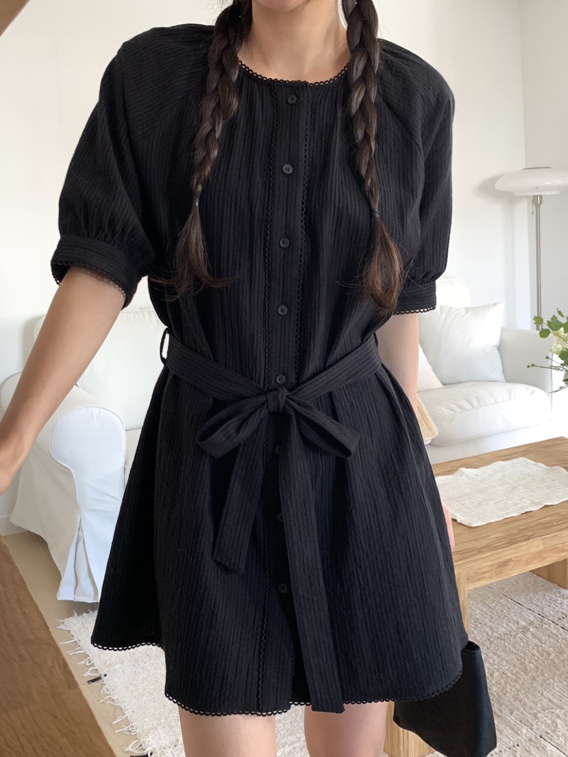 RE:OPENING韓國直郵㊣東大門實拍女裝新品人氣時尚25春夏連衣裙RE:OPENING連衣裙