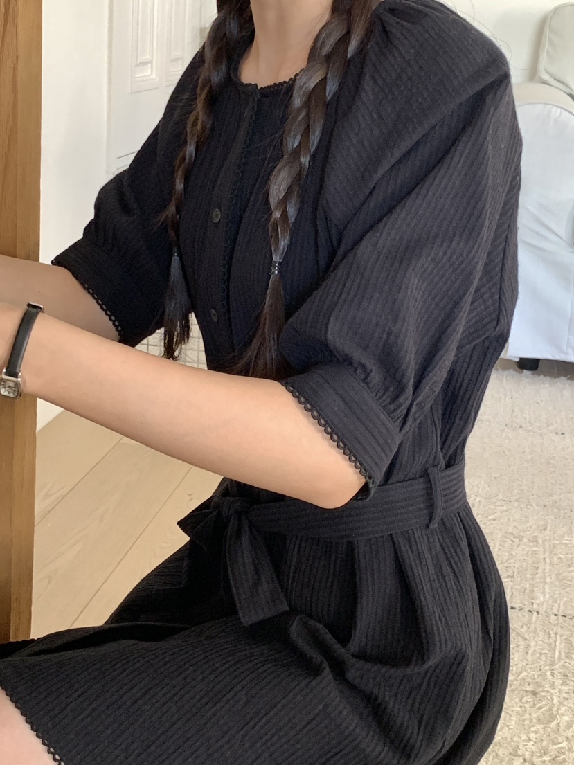 RE:OPENING韓國直郵㊣東大門實拍女裝新品人氣時尚25春夏連衣裙RE:OPENING連衣裙