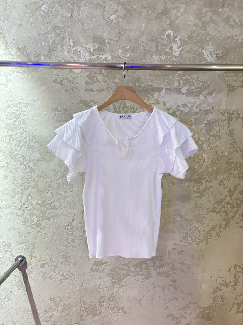 PIN-UP韓國直郵㊣女裝新款人氣推薦熱賣25春夏休閑時尚T恤PIN-UPT恤圖色3