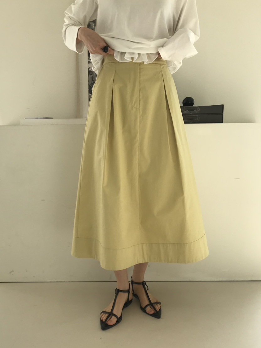 ME MO直郵韓國代購㊣女裝新款人氣推薦熱賣25春夏休閑長裙ME MO長裙