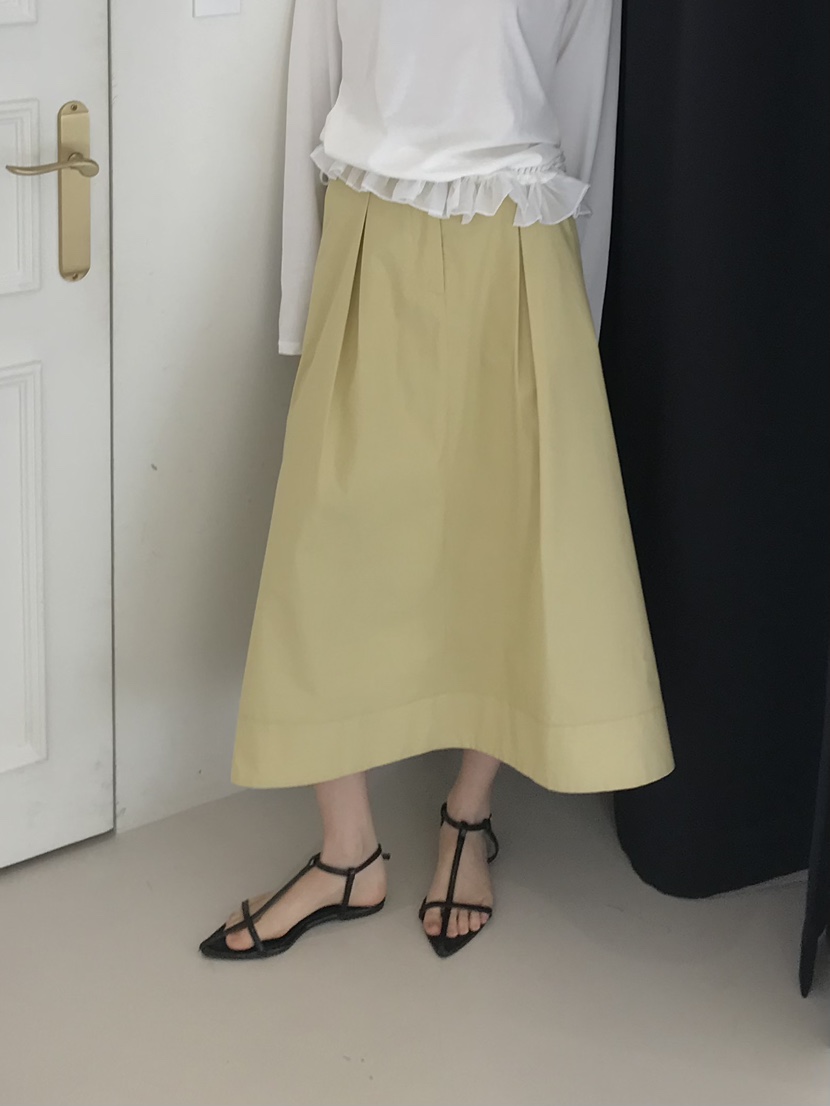 ME MO直郵韓國代購㊣女裝新款人氣推薦熱賣25春夏休閑長裙ME MO長裙