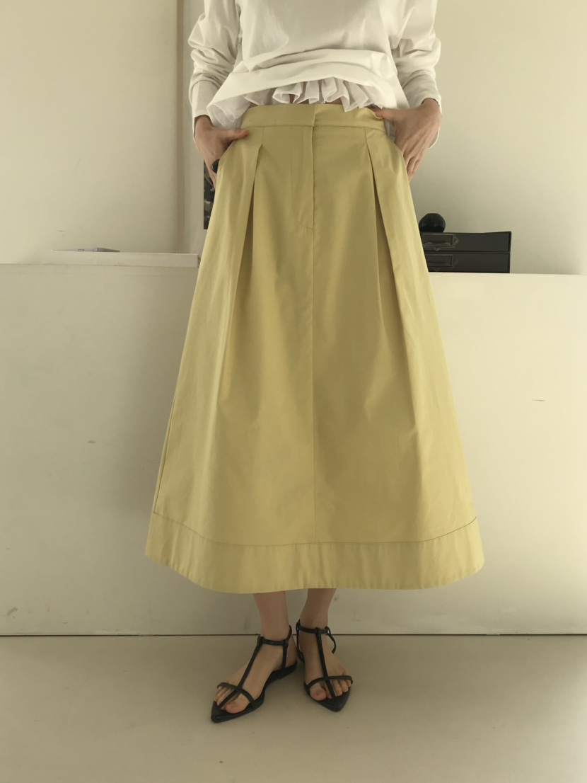 ME MO直郵韓國代購㊣女裝新款人氣推薦熱賣25春夏休閑長裙ME MO長裙圖色3