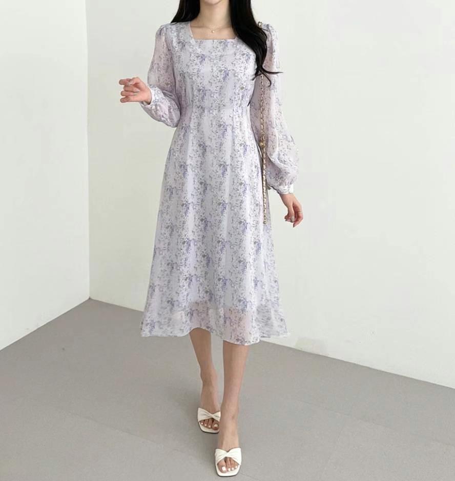 THE ORA直郵韓國代購㊣女裝新款25春夏人氣推薦時尚連衣裙THE ORA連衣裙