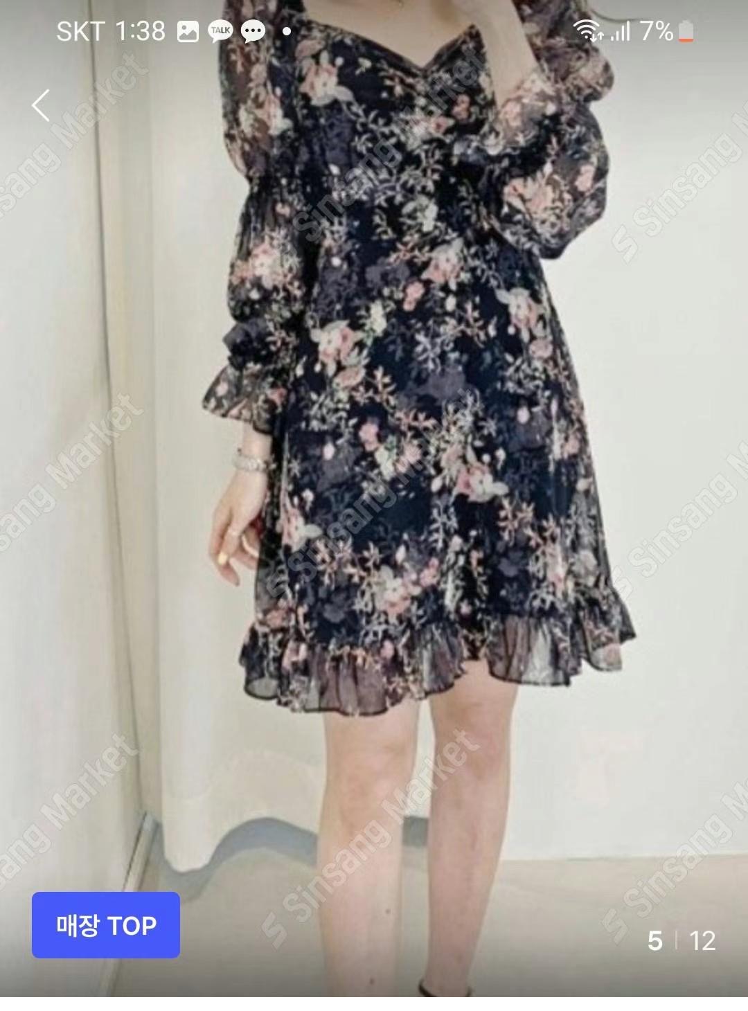 THE ORA韓國直郵㊣東大門實拍女裝新品時尚推薦熱賣連衣裙THE ORA連衣裙圖色4