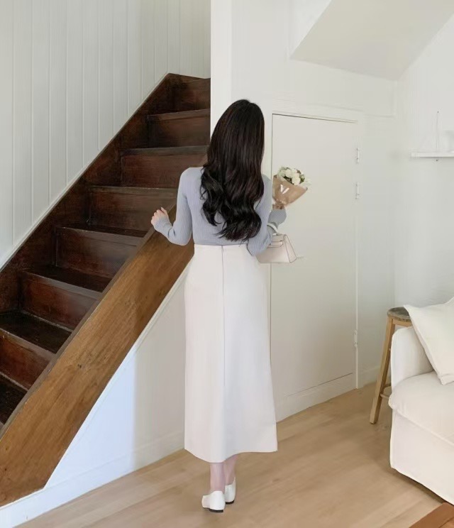 SRAP韓國㊣直郵東大門代購女裝新品25春夏人氣推薦熱賣長裙SRAP長裙