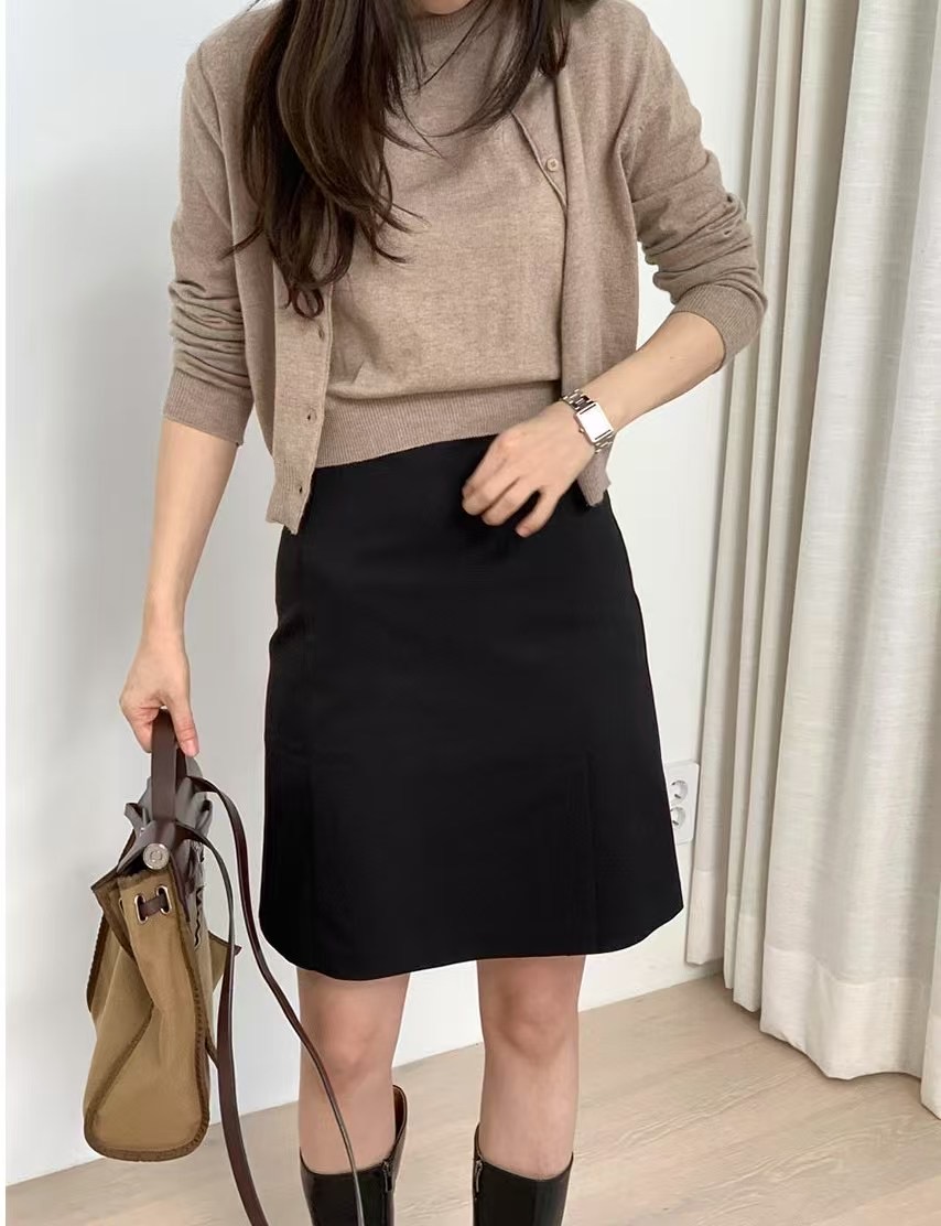 SRAP直郵韓國代購㊣女裝新款25春夏時尚休閑推薦人氣熱賣短裙SRAP短裙