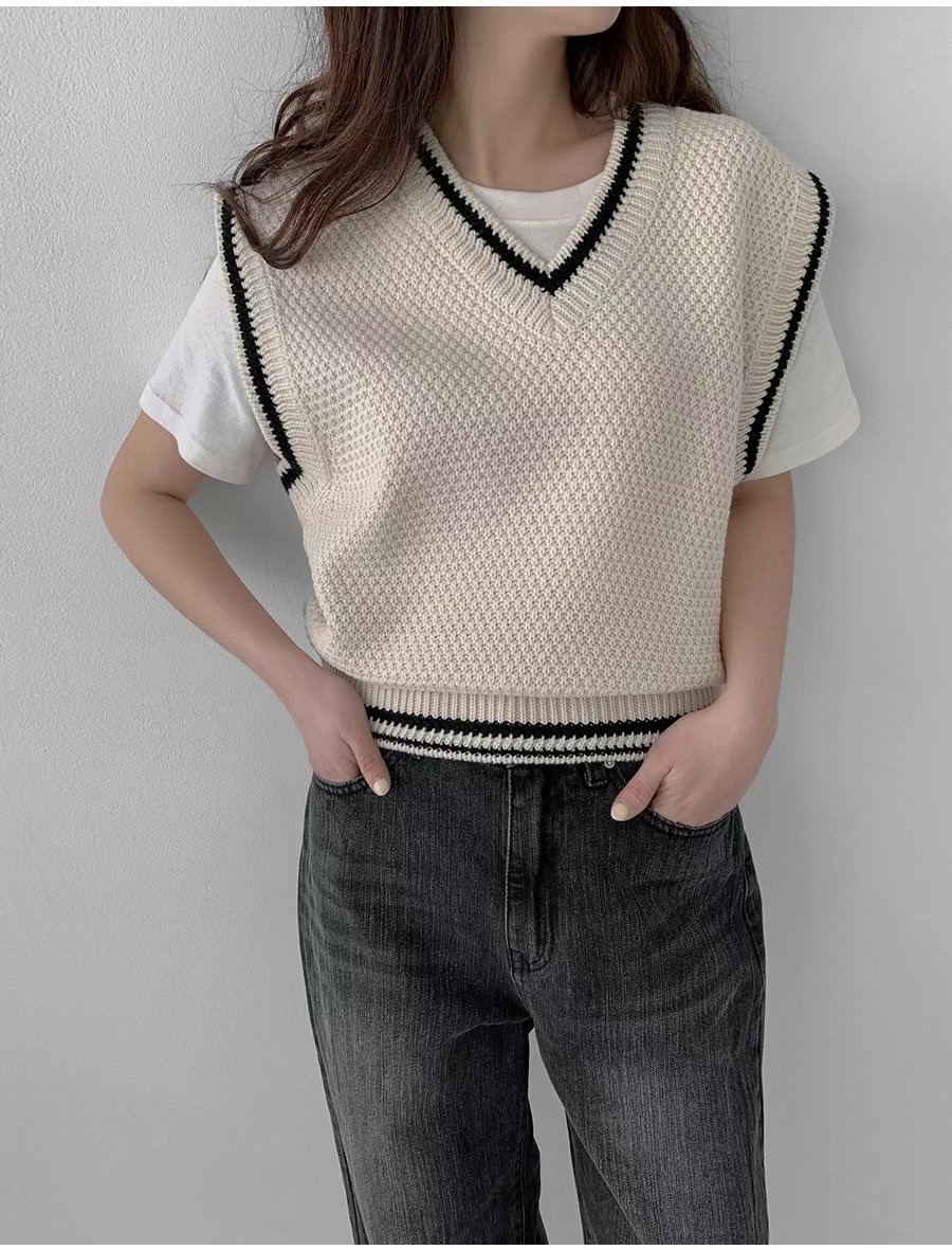 KNITPIA-니트피아-T直郵韓國代購㊣女裝新品休閑吊帶背心TWELVE-OT吊帶/背心