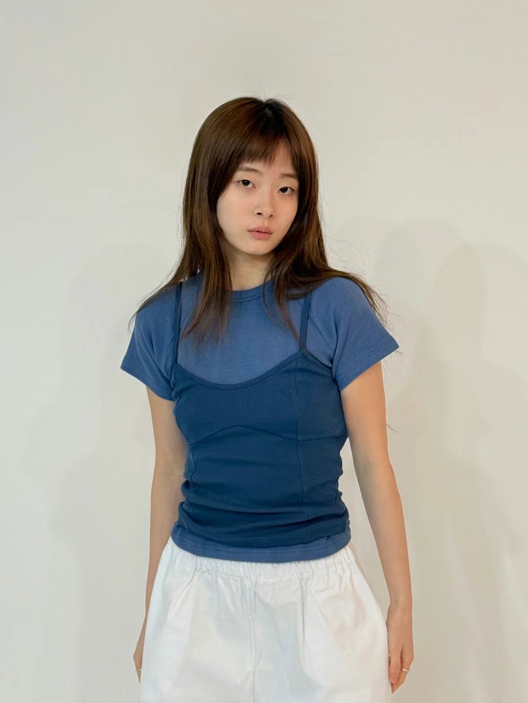 THEBARN韓國直郵㊣東大門實拍女裝新品推薦吊帶背心不含內搭THEBARN吊帶/背心圖色4