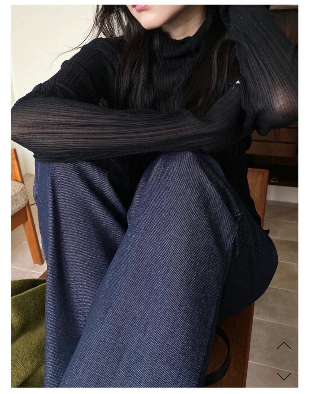 MORNBAKER韓國直郵㊣東大門實拍女裝新款人氣休閑推薦針織衫MORNBAKER針織衫