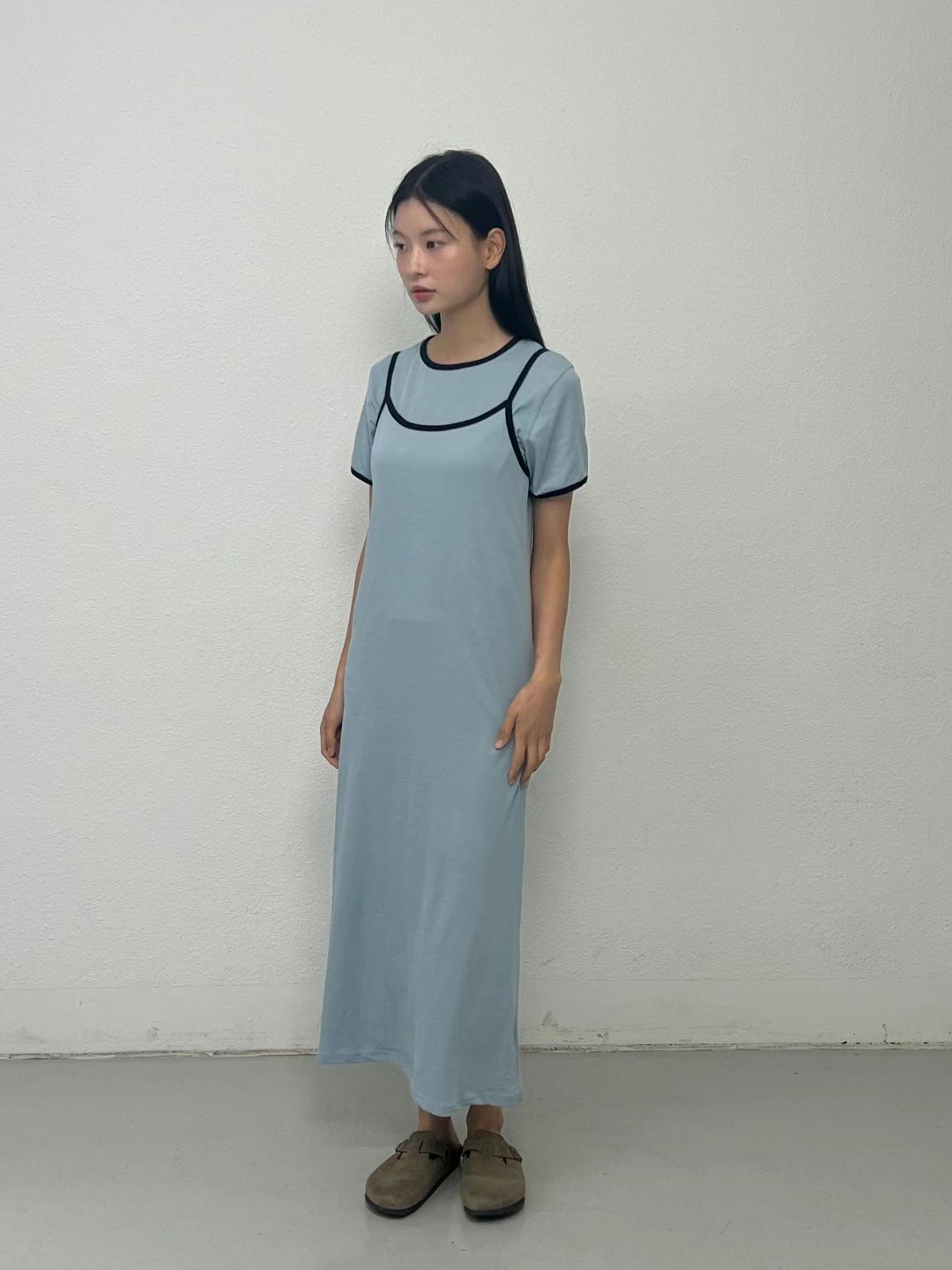 THEBARN直郵韓國代購㊣女裝新品人氣熱賣25春夏連衣裙不含內搭THEBARN連衣裙