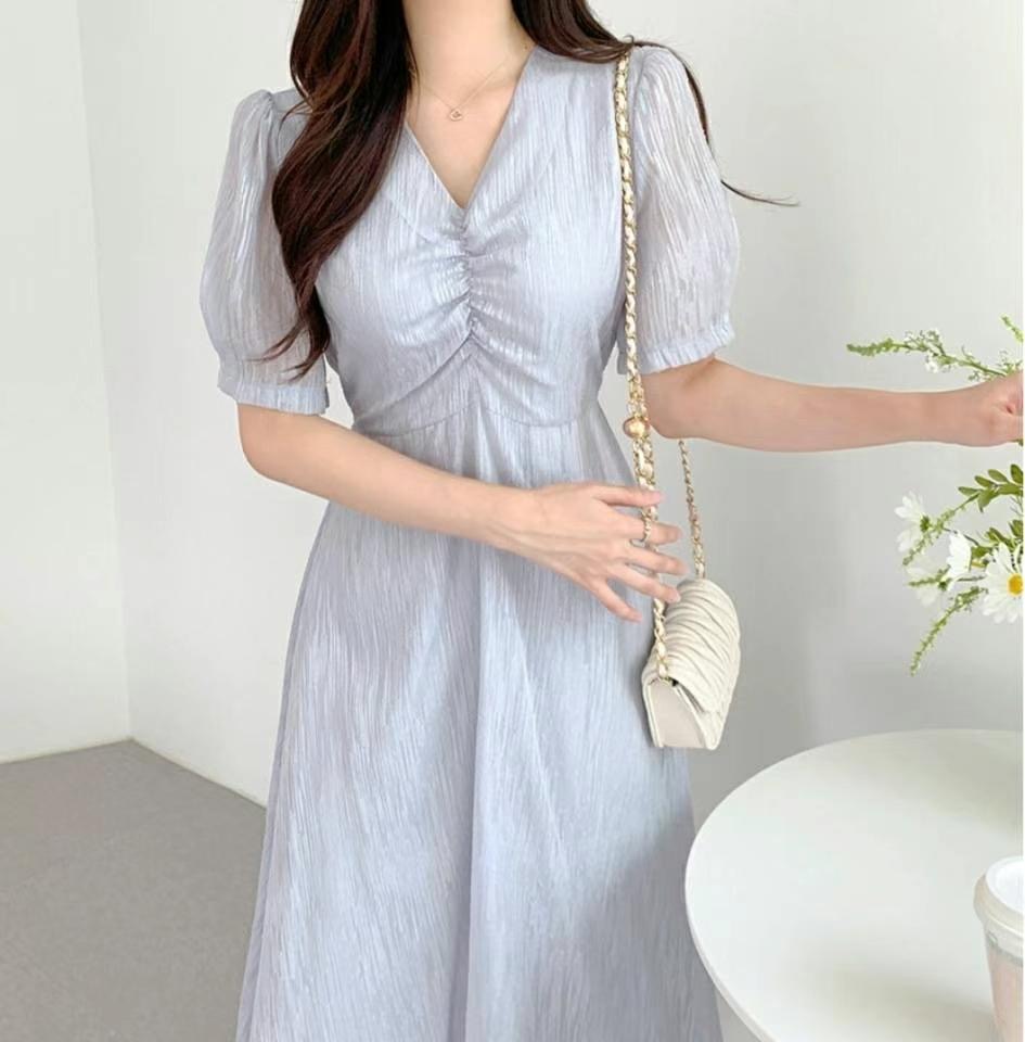 THE ORA韓國直郵㊣女裝新品休閑25春夏人氣時尚推薦連衣裙THE ORA連衣裙