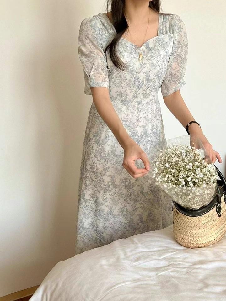 THE ORA韓國㊣直郵東大門代購女裝新品25春夏休閑人氣連衣裙THE ORA連衣裙