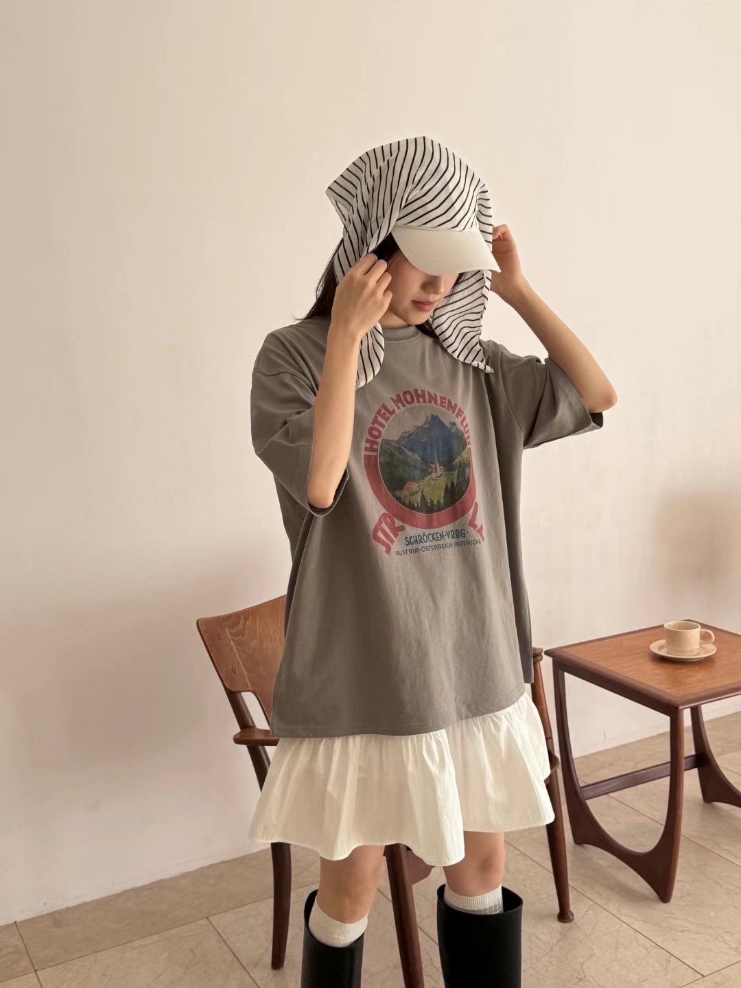 There’s韓國㊣直郵東大門代購女裝新品時尚休閑熱賣推薦短裙There’s短裙