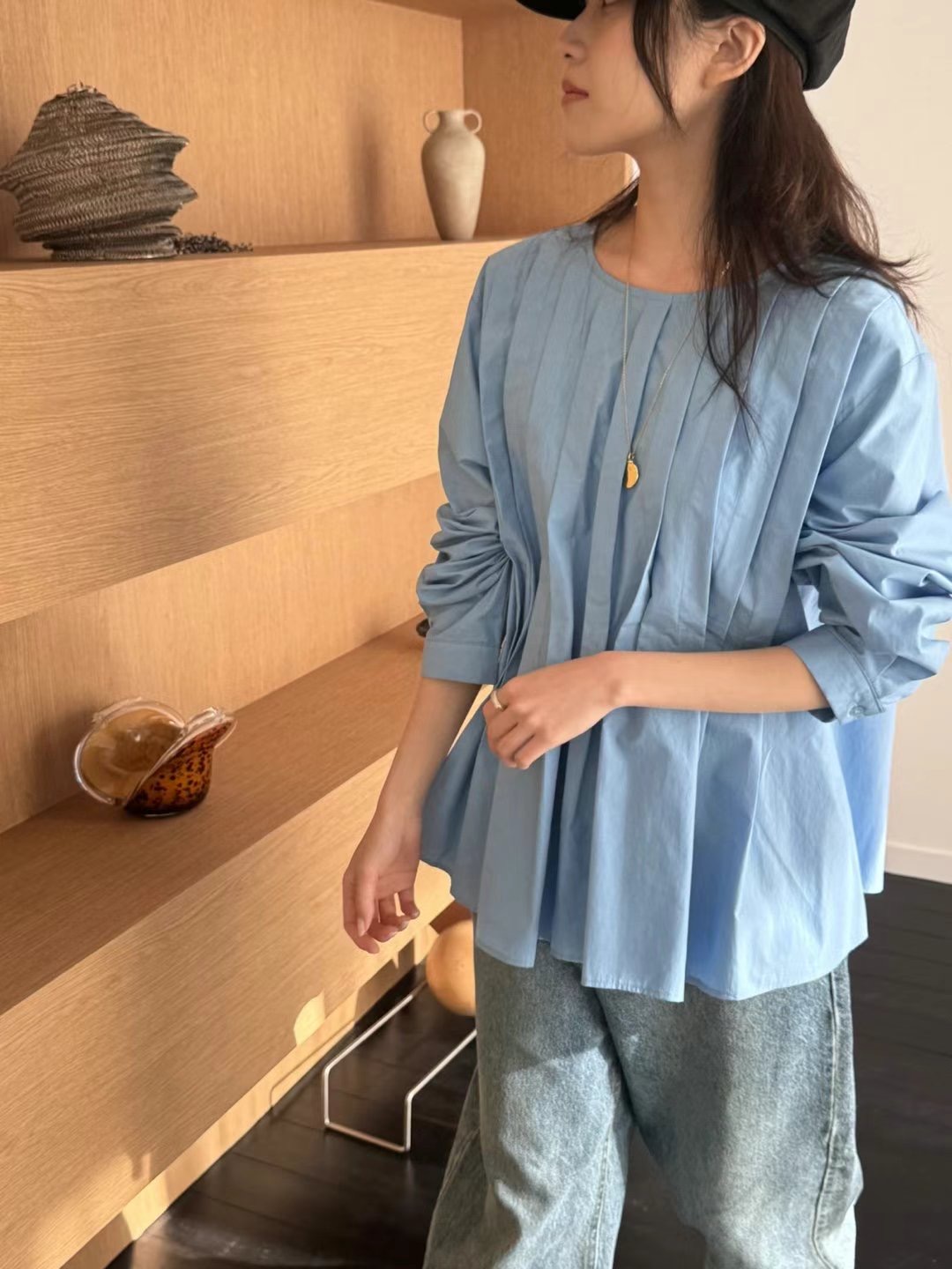 There’s韓國直郵㊣東大門實拍女裝新款人氣熱賣襯衫蕾絲衫There’s襯衫/蕾絲衫圖色2