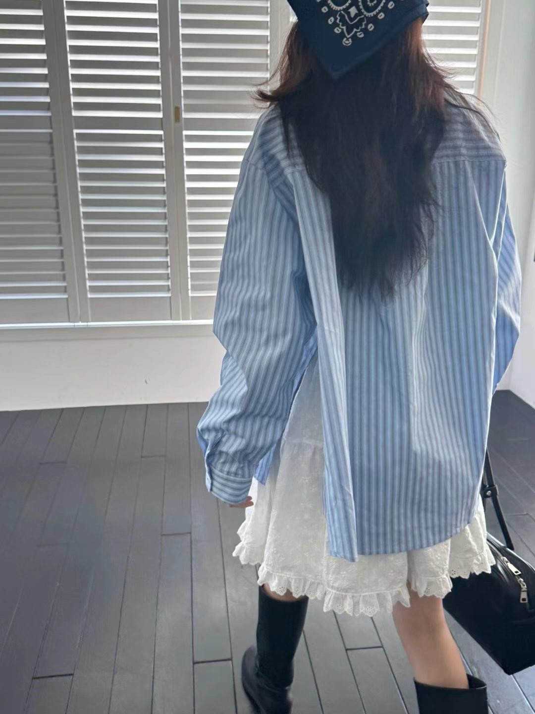 There’s直郵韓國代購㊣女裝新款時尚熱賣推薦25春夏襯衫蕾絲衫There’s襯衫/蕾絲衫