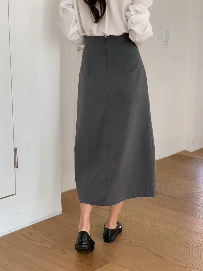 SRAP直郵韓國代購㊣女裝新品推薦休閑時尚25春夏熱賣人氣長裙SRAP長裙