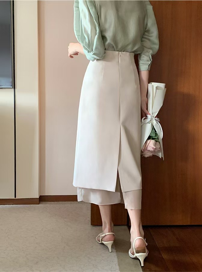SRAP韓國直郵㊣女裝新品休閑人氣時尚熱賣25春夏推薦長裙SRAP長裙