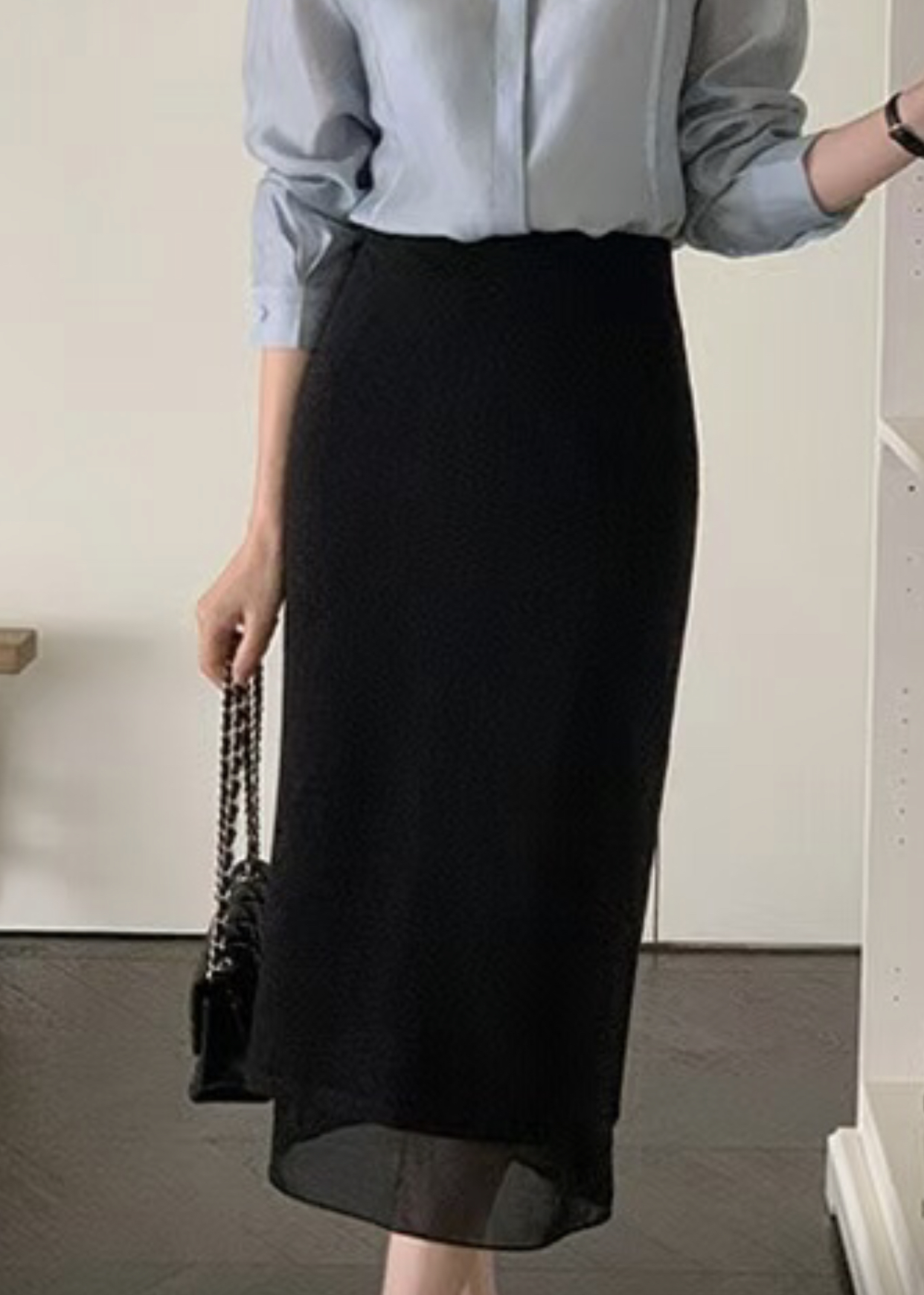 SRAP韓國直郵㊣女裝新品休閑人氣時尚熱賣25春夏推薦長裙SRAP長裙圖色2