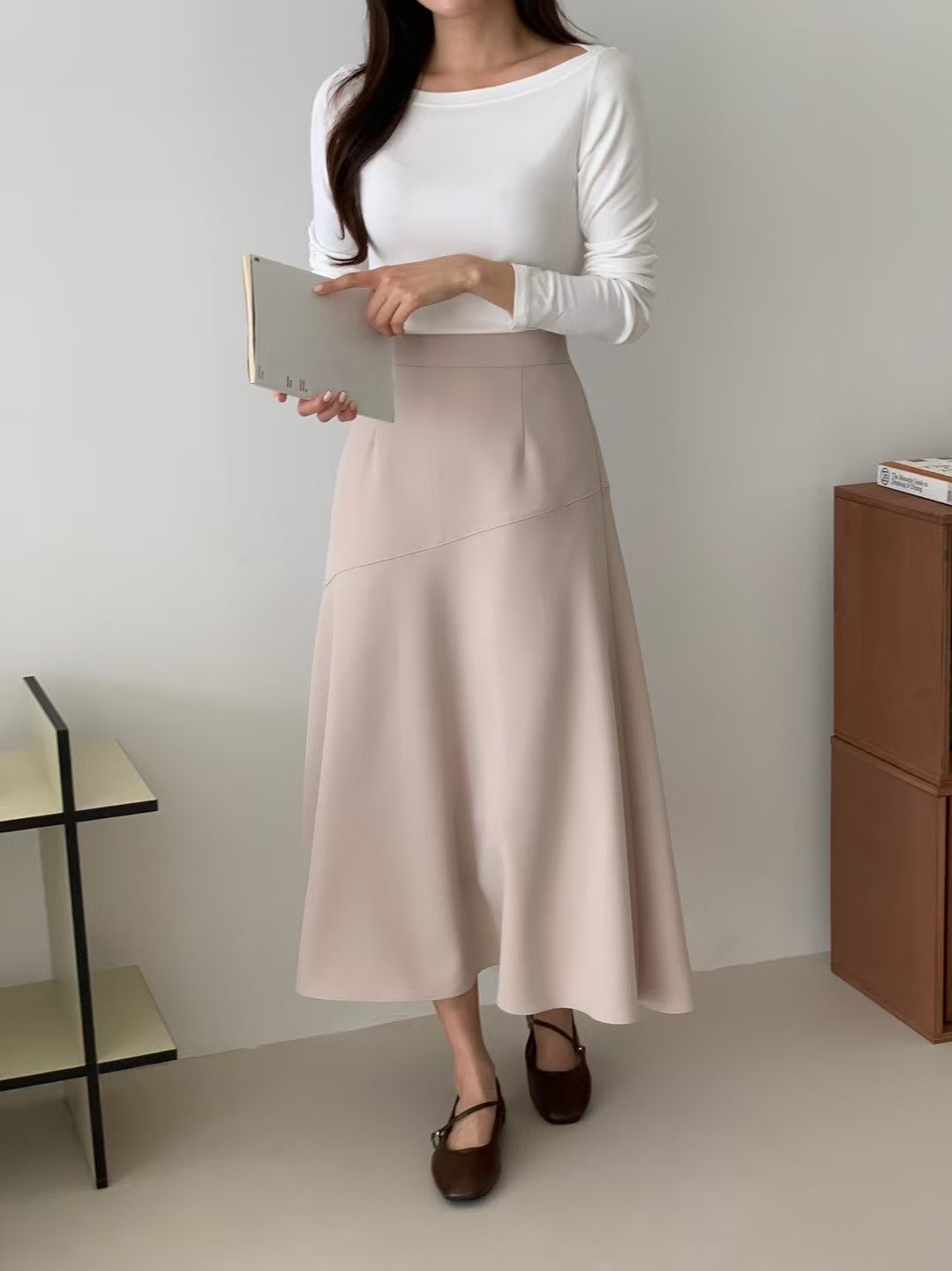 SRAP韓國直郵㊣東大門實拍女裝新品時尚推薦人氣25春夏長裙SRAP長裙