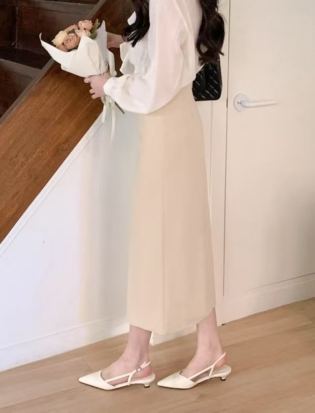 SRAP韓國直郵㊣女裝新品熱賣人氣25春夏推薦休閑時尚長裙SRAP長裙