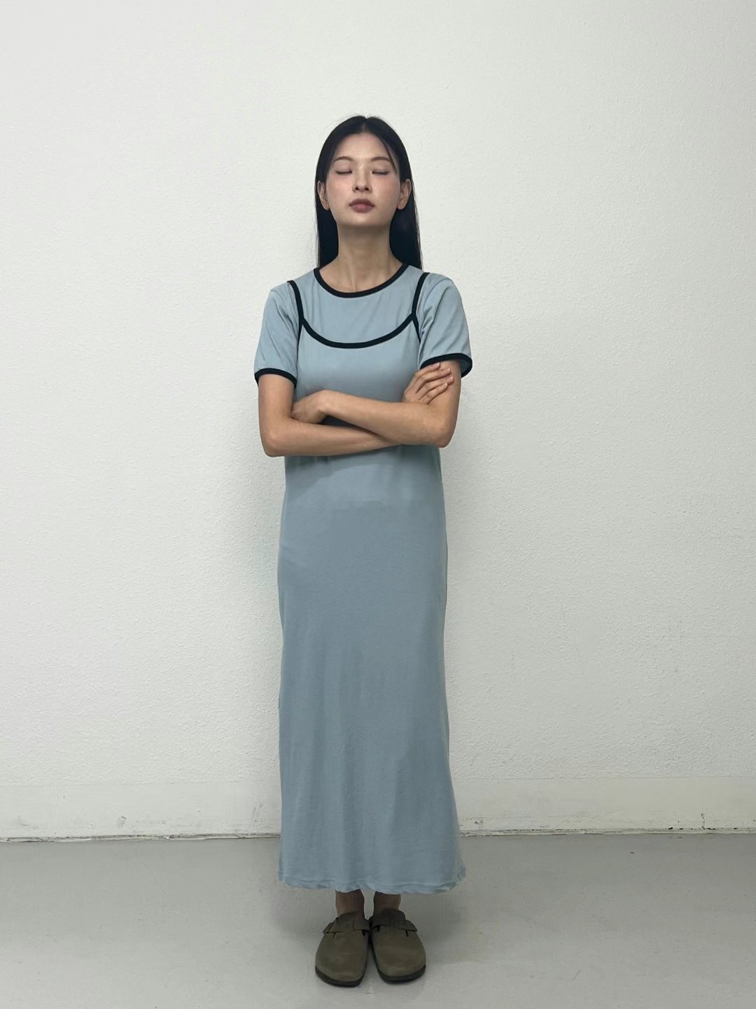 THEBARN韓國直郵㊣東大門實拍女裝新款推薦時尚熱賣休閑套裝THEBARN套裝
