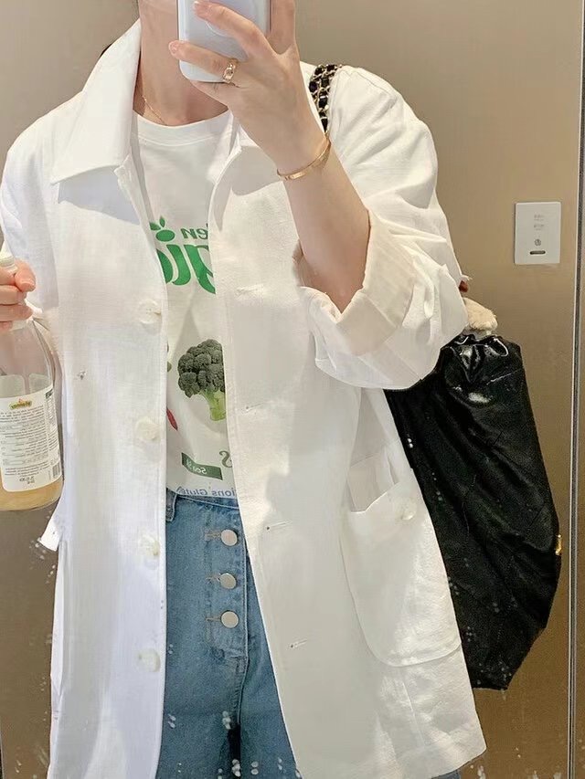 THEBARN直郵韓國代購㊣女裝新品熱賣人氣推薦休閑時尚25春夏夾克THEBARN夾克