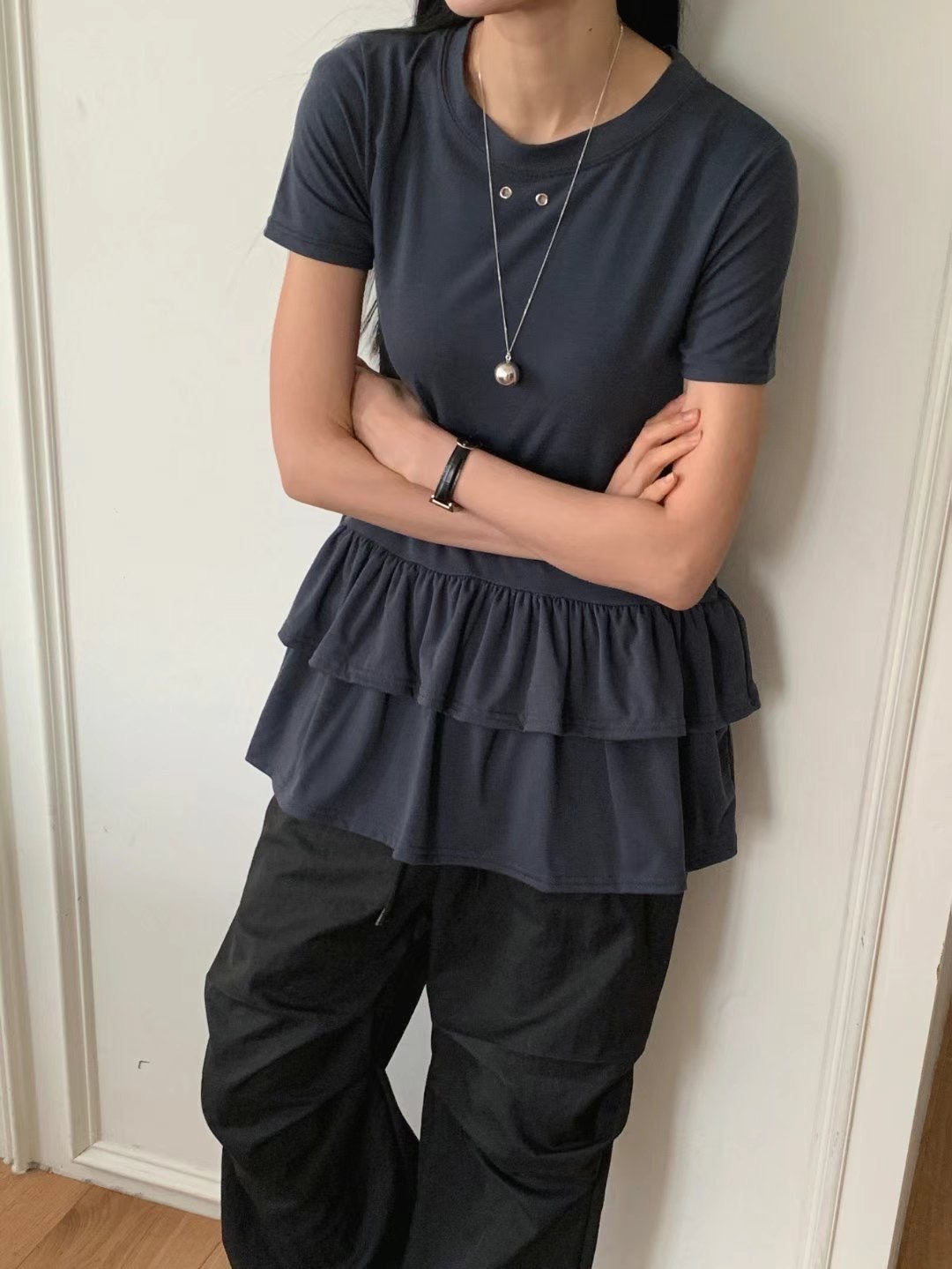 DIPPING直郵韓國代購㊣女裝新品休閑熱賣時尚25春夏人氣連衣裙DIPPING連衣裙