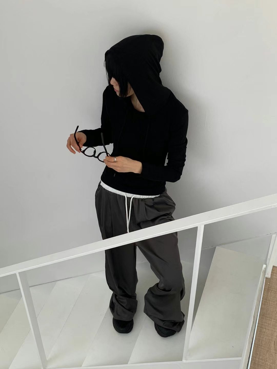 DIPPING直郵韓國代購㊣女裝新品熱賣25春夏時尚人氣長袖T恤DIPPING長袖T恤