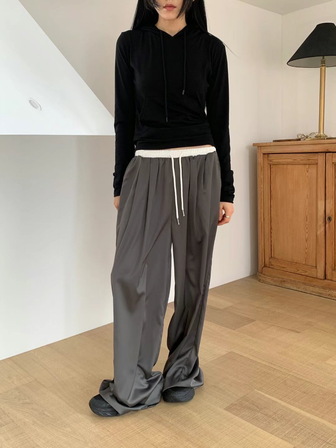 DIPPING直郵韓國代購㊣女裝新品時尚休閑25春夏熱賣推薦休閑褲DIPPING休閑褲