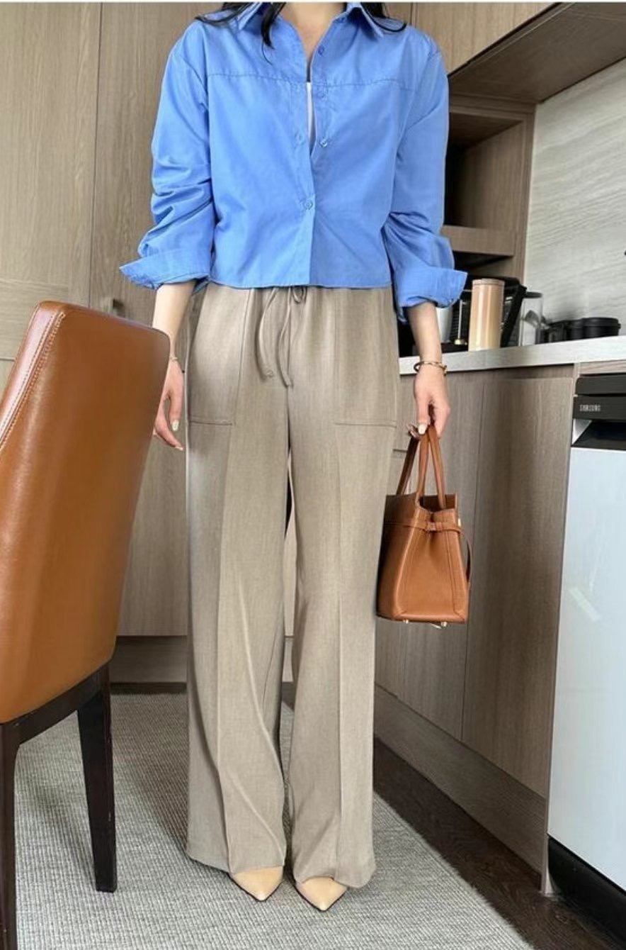 MELON韓國㊣直郵東大門代購女裝新款時尚熱賣休閑25春夏休閑褲MELON休閑褲
